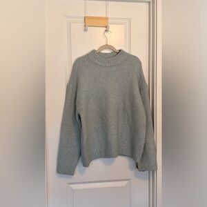 H&M Light Gray Turtleneck Sweater